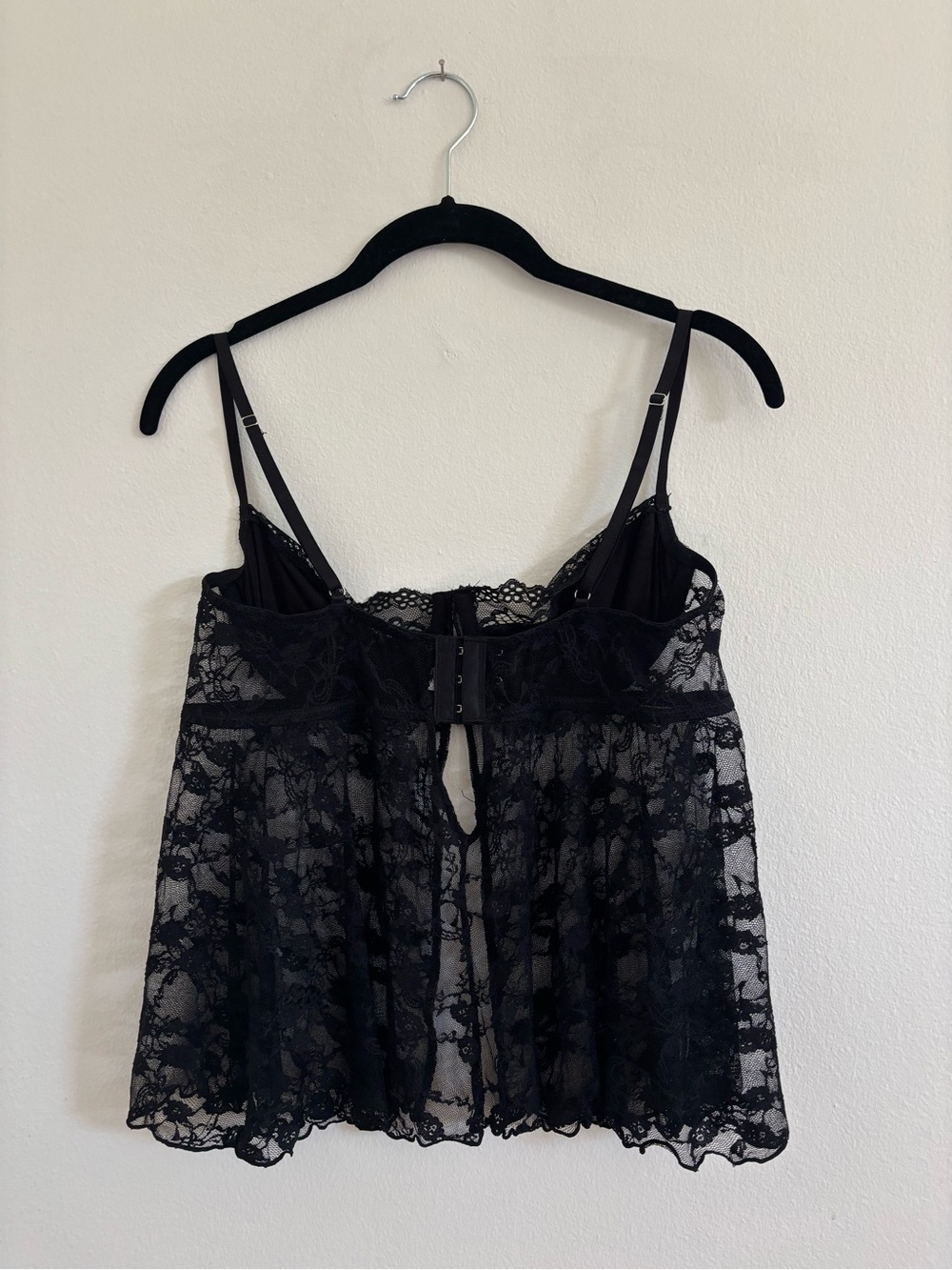 Kimchi Blue Black Lace Babydoll Chemise - Picture 2 of 2